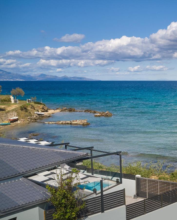 Blue View Villa - Coastal Elegance With Swim Spa, By Zantewize Alykanas  Exterior photo